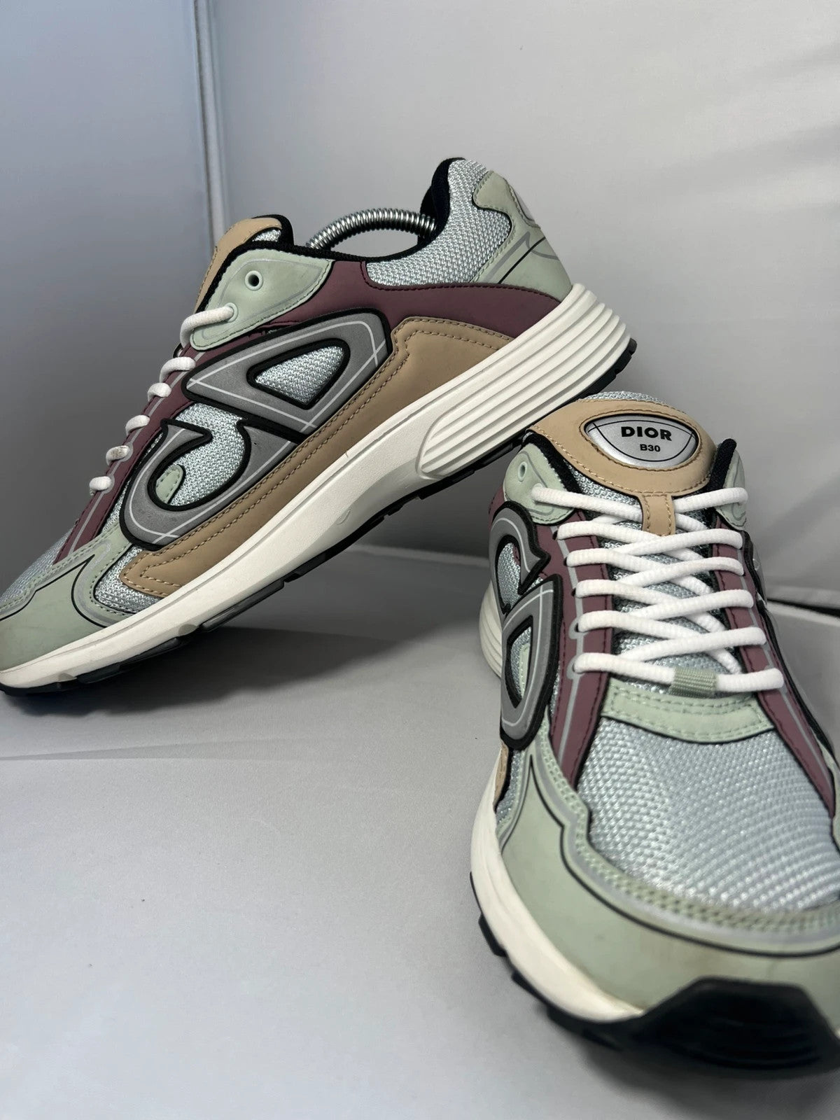 DIOR B30 Biedge & Grey Trainer Runners UK9 EU43