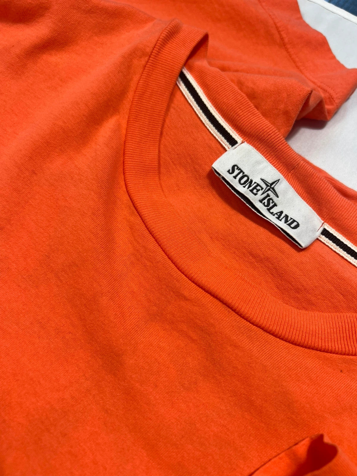 Stone Island Tricromia Tshirt Orange/Peach