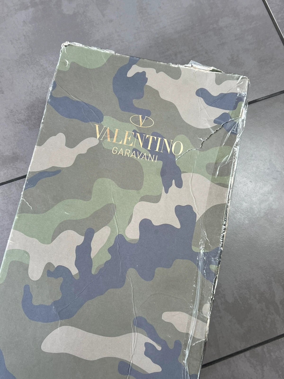 Valentino Red Camo Rockrunner Trainer