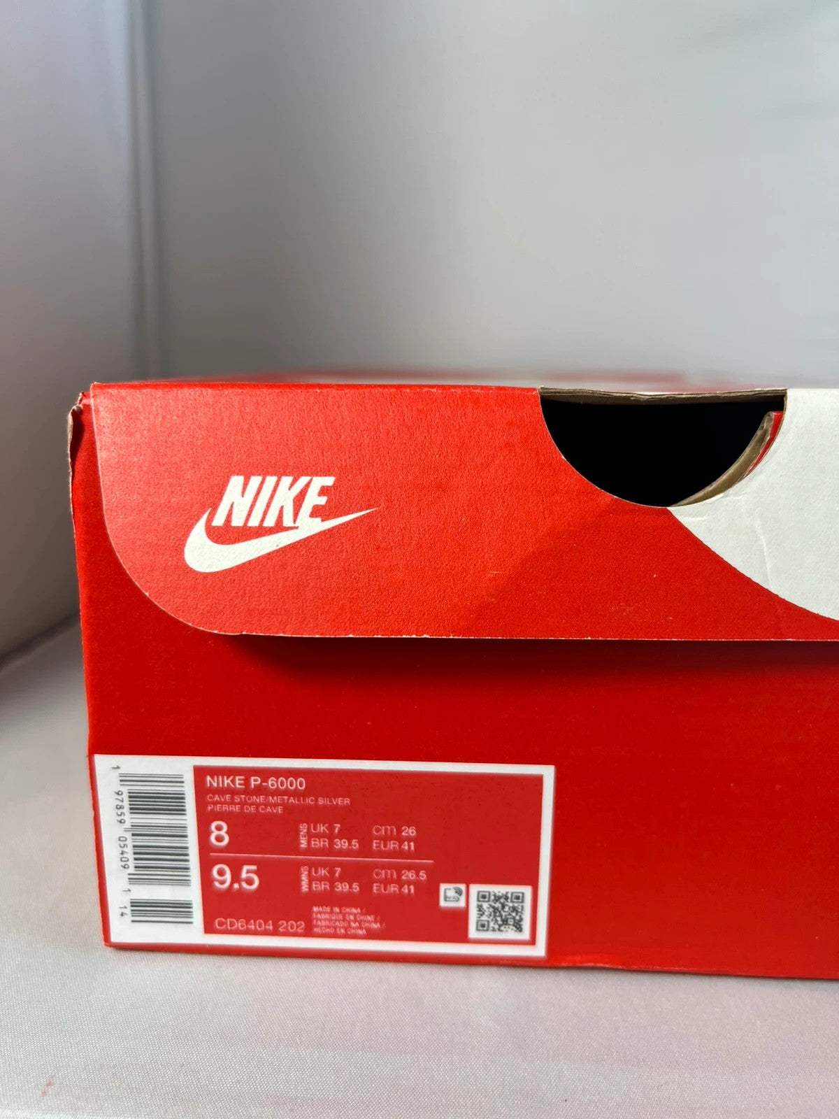 Nike P6000 Cavestone Grey UK7