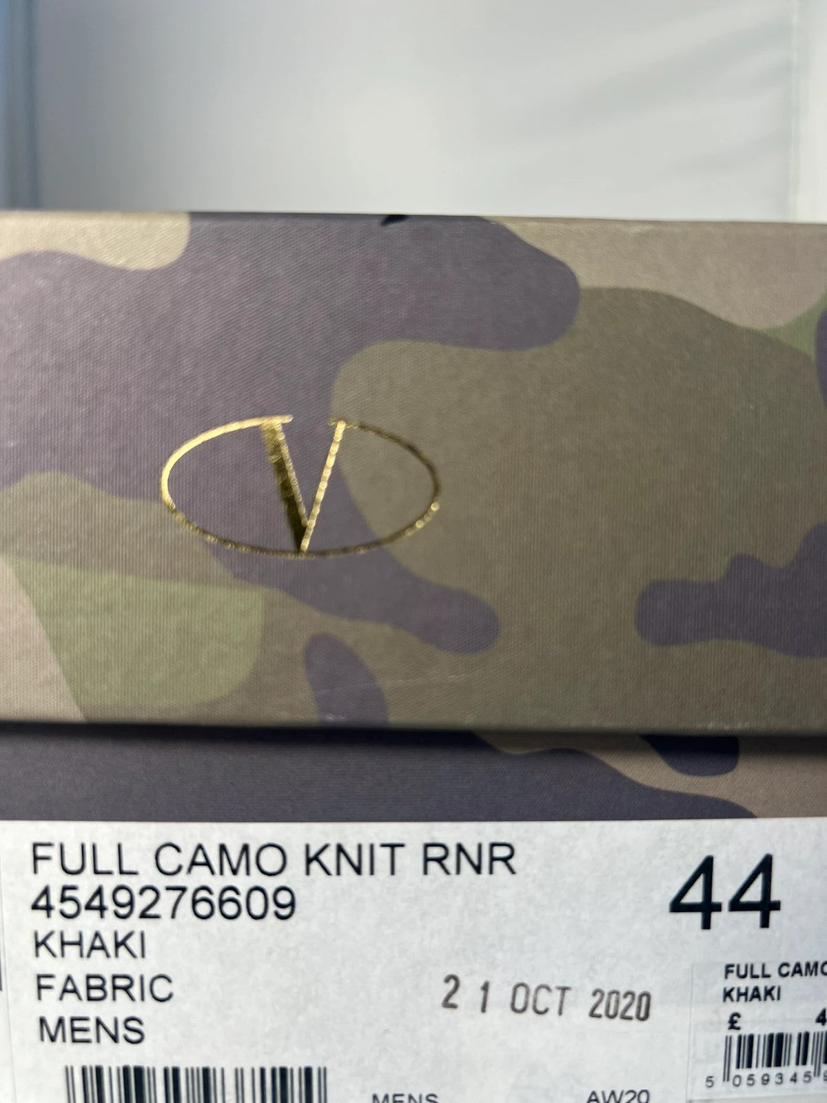 Valentino Rockrunner Mesh Camo Green UK10 EU44