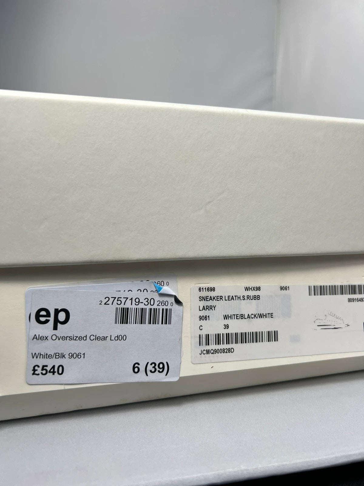 Alexander McQueen Women’s Platform Classic Trainer White/Black UK6