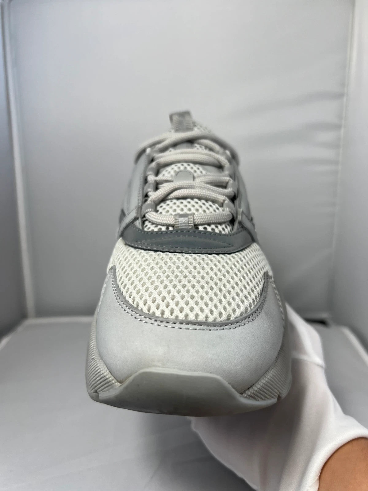 DIOR B22 Grey/Grey Trainer Runner UK10 EU44