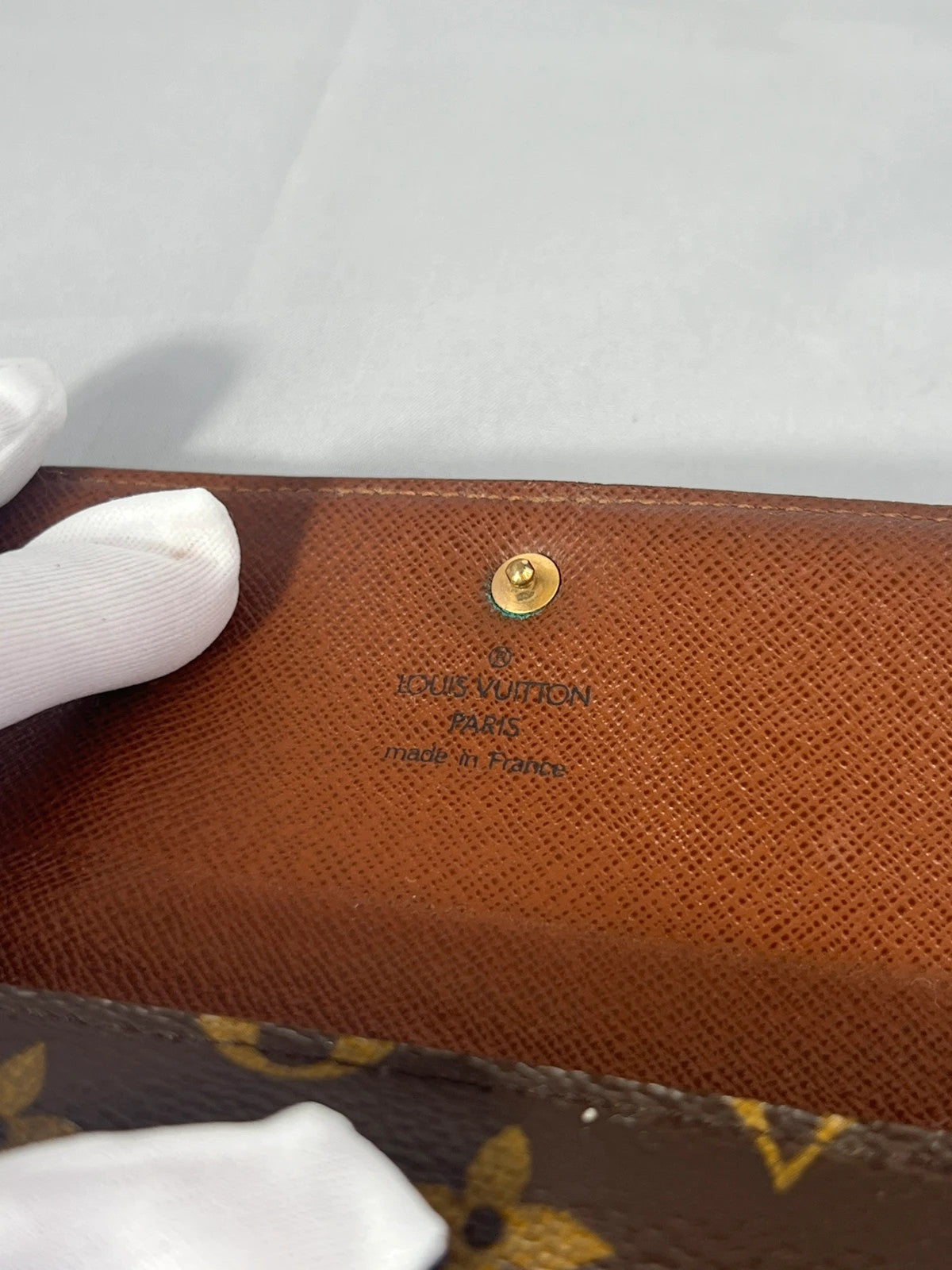 Louis Vuitton Alexandra Trifold Purse Monogram Vintage