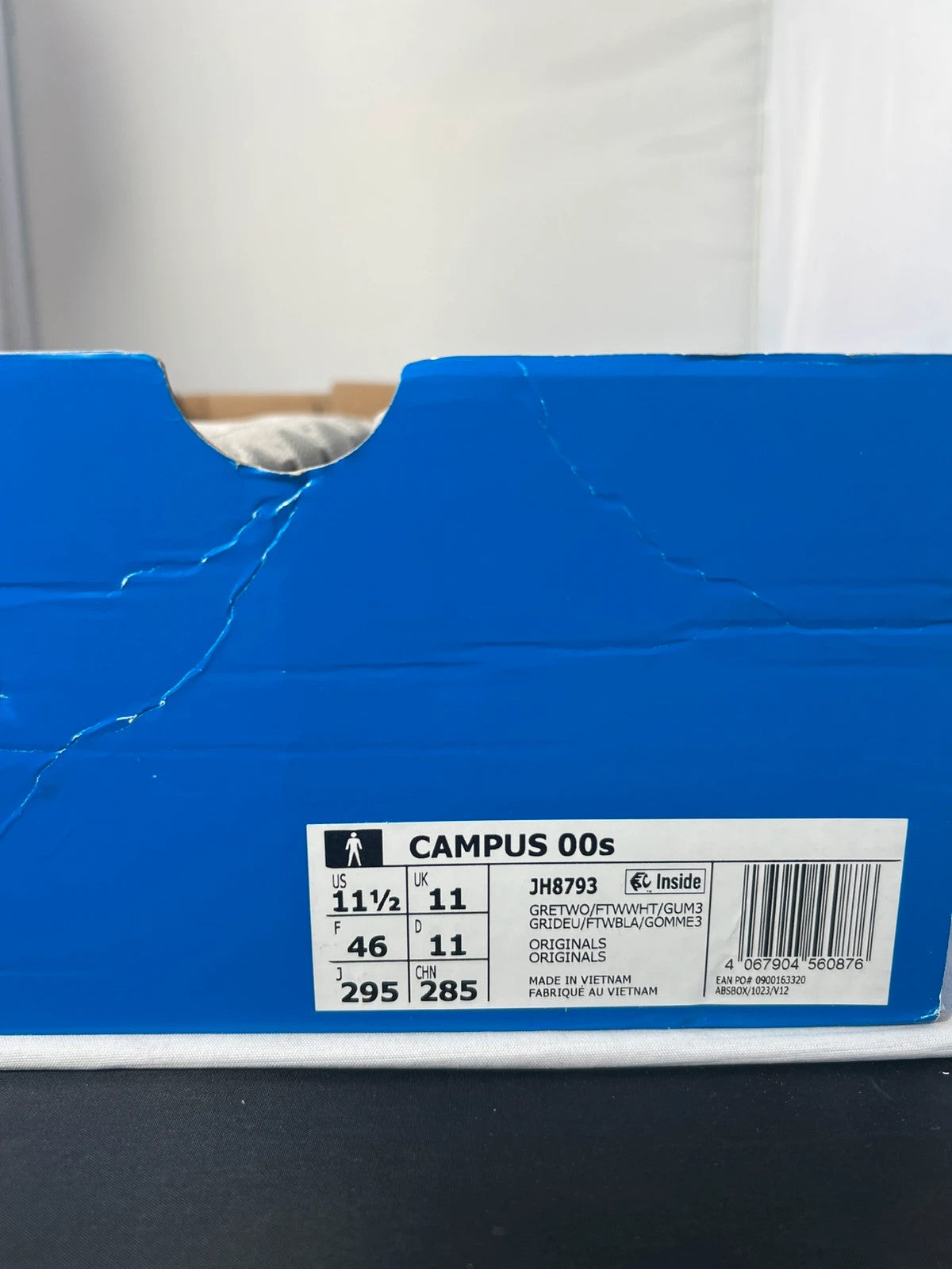 Adidas Campus 00s Wolf Grey UK11