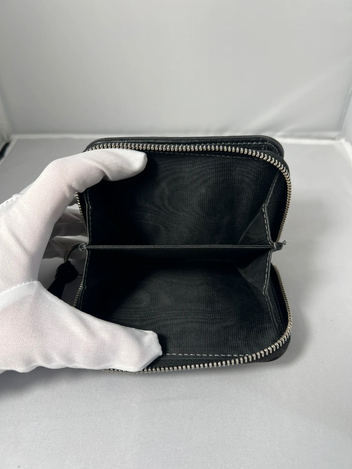 Chloe Paddington Purse Wallet Black Leather