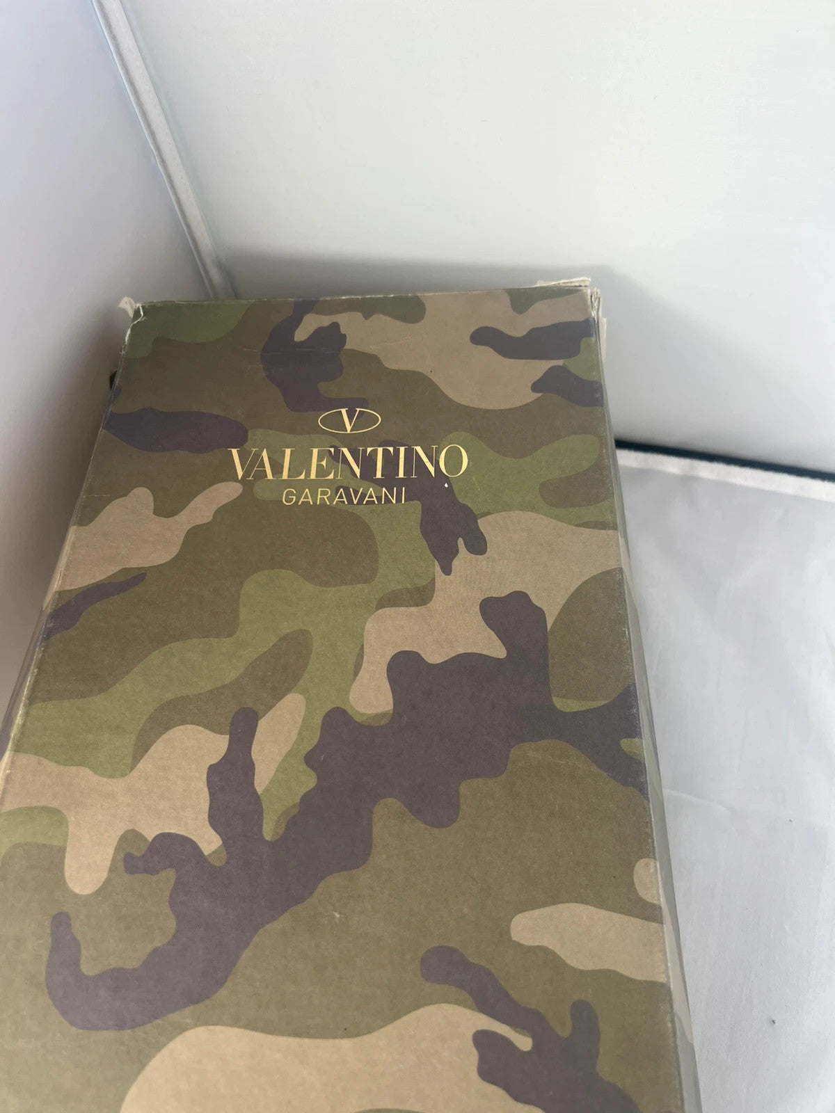 Valentino Black Camo Rockrunner Trainer EU43 UK9