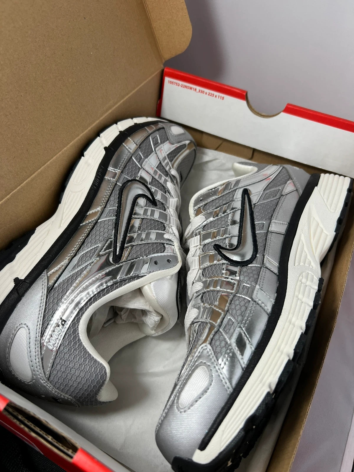 Nike P6000 Metallic Silver