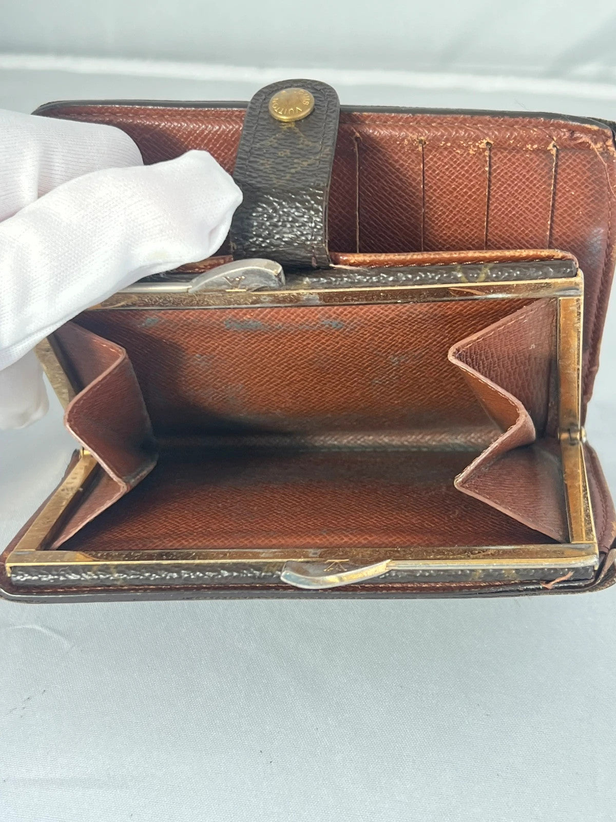 Louis Vuitton Monogram Porte Monnaie Purse Vintage